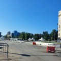 (Foto): Ovako izgleda prostor ispred Skupštine Srbije i Pionirski park dan nakon Vidovdana: Policija i dalje prisutna, na…