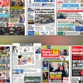 Naslovne strane sutrašnjih novina: Prelistavanje štampe za ponedeljak, 12. oktobar 2026. godine
