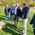 Potpredsednik FSS Branislav Nedimović u poseti Inđijskim seoskim klubovima