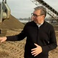 "Gotovo fascinantno kako niče novi grad" Predsednik Vučić obišao gradilište: Verovali ili ne, ovo je EKSPO (video)