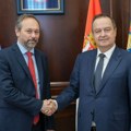 Dačić primio u oproštajnu posetu ambasadora EU u Srbiji Žiofrea