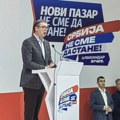Vučić poručio u Novom Pazaru: Hamad Međedović je nada Srbije, Adem LJajić vratio veru u fudbal