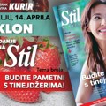 U nedelju, 14. Aprila Ne propustite poklon uz Kurir! Novi broj magazina Stil