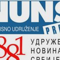Stop progonu novinara: Zajednički skup NUNS-a i UNS-a