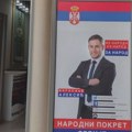 Разлупан прозор на просторијама НПС у Пожаревцу