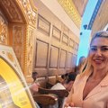 Jovana Jeremić u crkvi na veliku gospojinu: Voditeljka se pričestila: "Prvi put nemam želje"