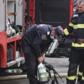 Požar u Vršcu: Vatru gasilo 12 vatrogasaca sa pet vozila, u toku dogašivanje