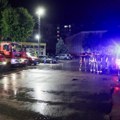 Požar pored zagrebačkog kina Tuškanac
