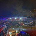 Gori restoran brze hrane Na Novom Beogradu: Zapalio se roštilj, radnici bili u lokalu (video)