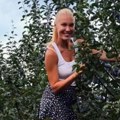 Kad nije u studiju, onda bere šljive: Voditeljka se popela na merdevine i bacila na posao, svi su oduševljeni