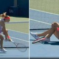 Katastrofa poslednje Srpkinje na US Openu: Aleksandra zaplakala, nešto je puklo u kolenu