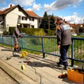 Kragujevac: Renovirana ograda na mostu preko Sušičkog potoka