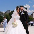 Tamara Milutinović blista u venčanici ispred Hrama Svetog Save: Ogrlica oko njenog vrata je neverovatna
