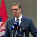 Vučić se obraća iz Brisela: Garantujem da Beograd i Srbija nemaju nikakve veze sa eksplozijom na KiM (video)