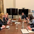 Jovanović i Kozarev sa Karen Pirs o jačanju saradnje i regionalnim pitanjima