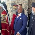Patrijarh Porfirije i pastor Berns krenuli u posetu Dečanima i drugim srpskim svetinjama