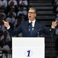 AP: Desetine autobusa dovezle Vučićeve pristalice u Beograd na početak kampanje za premijera