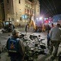 Počelo vađenje kocki na Trgu republike: Obustavljen saobraćaj do ponedeljka