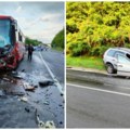 Prve stravične slike nesreće kod Mladenovca Ima poginulih u direktnom sudaru autobusa i automobila (foto)