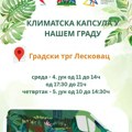 Klimatska kapsula u sredu i četrvrtak na Gradskom trgu