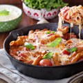 Zapečena pasta sa paradajzom i parmezanom