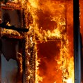Veliki požar u Tekerišu: Vatra "progutala" restoran kraj spomenika Cerskim junacima