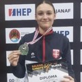 Mila Salapura vicešampionka Balkana Sjajan uspeh mlade karatistkinje Zrenjanina