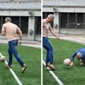 Gagi Đogani i Ivan Gavrilović zaigrali fudbal, pao čim je uzeo loptu: Hit snimak sa okupljanja zvezda 90-ih