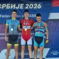 Mladi biciklisti Borca uspešni na blatnjavoj stazi u Požarevcu: Živanović prvi, Dragović i Đokanović na podijumu