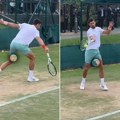 Nije dobro! Novak se povredio pred finale!? Jedan detalj sa treninga digao buru, svi su u panici! (video)