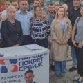 Naredne nedelje ćemo saopštiti građanima kako ćemo nastupiti na izborima, poručio Miroslav Aleksić u Kragujevcu