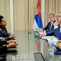Vučić sa predstavnicom Svete Lucije: Upoznao sam sagovornicu sa mogućim posledicama eventualnog usvajanja rezolucije o…
