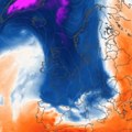 Pogledajte drastičan prodor polarnog vazduha prema Srbiji: Temperatura pala za 20 stepeni, evo gde će vejati