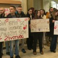 Studenti Ekonomskog fakulteta u Subotici pridružili se protestima