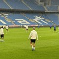 Kišni trening Zvezde u Poznanju FOTO