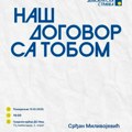 „Naš dogovor sa tobom“ dolazi u Niš