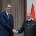 Modi: Uveren sam da će veze Srbije i Indije dobiti još veći zamah u budućnosti