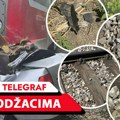 Na mestu tragedije u Odžacima: Majstori popravljaju prugu, delovi auta po travi, meštani nemi od šoka!
