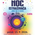 Noć istraživača i u Pirotu 25. septembra