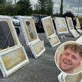 Gangster iz irske sahranjen u zlatnom kovčegu: Najmiliji ga ispratili uz fotografije u toplesu, mišići i tetovaže u prvom…