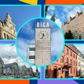Razglednica Rige: Secesija, zaliv i pijaca