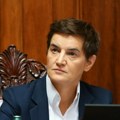 Brnabić: Videli ste danas dve Srbije, jedna je za nasilje, druga nije