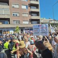 Napeto na protestu u Nišu, policija ne dozvoljava prilazak skupu naprednjaka