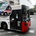 Čudo u Nišu! Izbegnuta velika tragedija! Autobus se zakucao u banderu, vozilo bilo puno putnika - povređen samo vozač