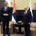 Putin: Razgovarao sam „u prolazu“ s Vučićem, delim zabrinutost zbog situacije oko Srbije