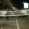 Protest u Podgorici zbog zločina koji se desio na Cetinju: Okupljeni traže smenu čelnih ljudi iz bezbednosnog sektora