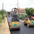 Asfaltirana Proleterska ulica u Opornici