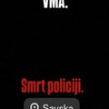 Vjt: formiralo predmet zbog objave "smrt policiji" na nalogu "FDU u blokadi"