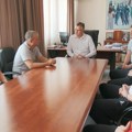 GRADONAČELNIK VASIĆ UGOSTIO DELEGACIJU STONOTENISKOG SAVEZA SRBIJE