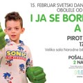 Obeležavanje Svetskog dana dece obolele od raka u Pirotu u četvrtak, 12. februara